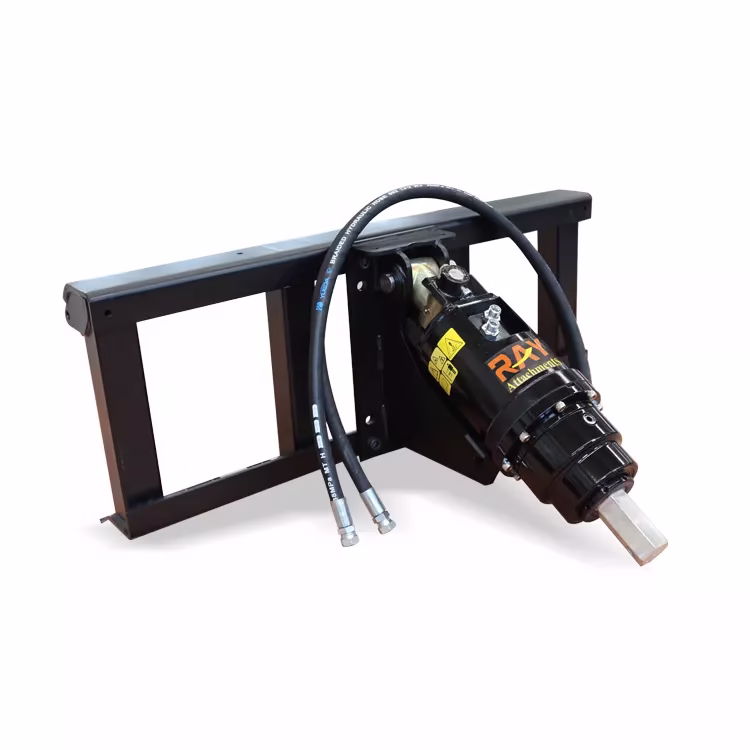Skidsteer Earth Drill/Auger Attachment