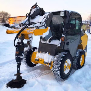 Skidsteer Earth Drill/Auger Attachment - Image 3