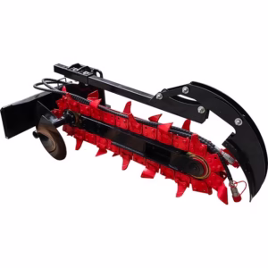 Trencher Attachment for mini skid loader MST774