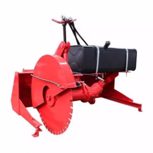 Rock Saw Attachment for skid steer loader
