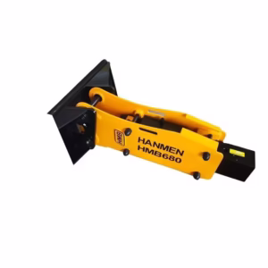 Breaker attachment for mini skid steer loader